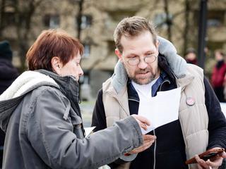 protestni predvolilni shod Na volitve! Jaša Jenull