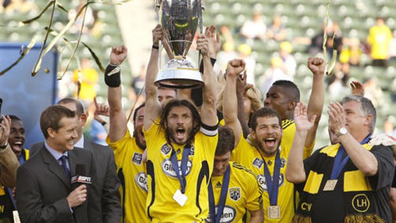 Nogometaši Columbusa so prvič v zogodovini osvojili naslov prvaka.