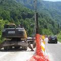 Na državni cesti Bled–Bohinjska Bistrica v Soteski bo polovična zapora predvidom