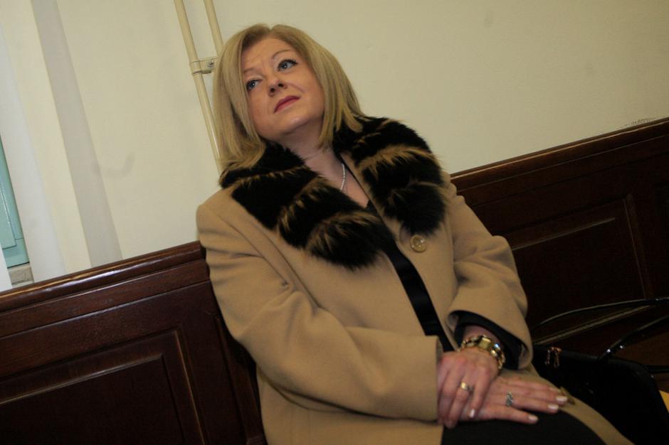 slovenija 19.01.11 Natasa Vodusek, nekdanja veleposlanica v bih, sojenje, okrajn | Avtor: Nik Rovan