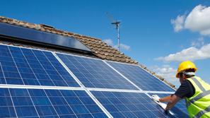 Sončna elektrarna na hiši