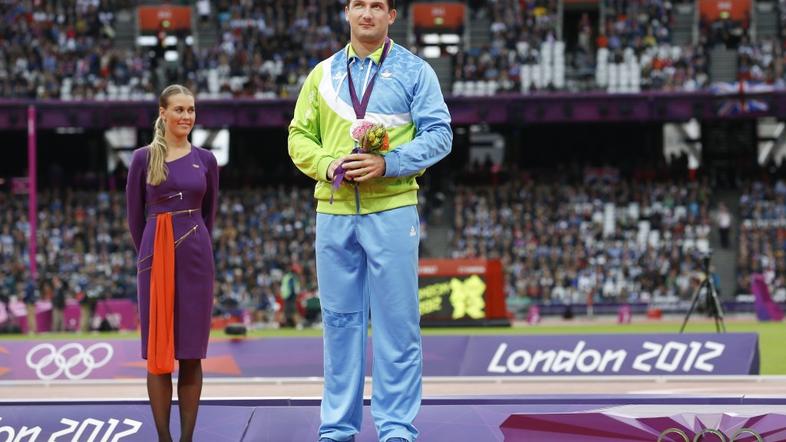 primož kozmus podelitev kolajn met kladiva london 2012