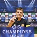 Vilanova mikrofon Barcelona Spartak Moskva novinarska konferenca Liga prvakov
