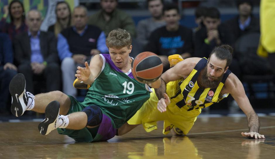 Fenerbahče Unicaja Kuzminskas Datome Evroliga | Avtor: EPA