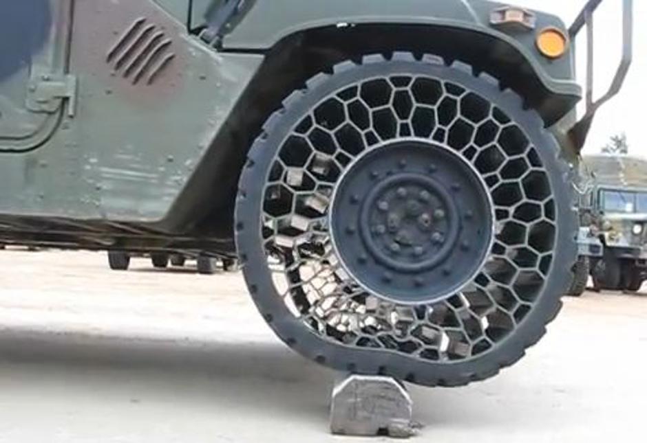 Nezračna pnevmatika | Avtor: Youtube