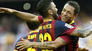 Alves Adriano Barcelona Levante La Liga
