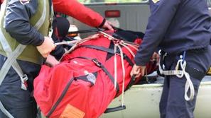 reševanje, gore, policisti