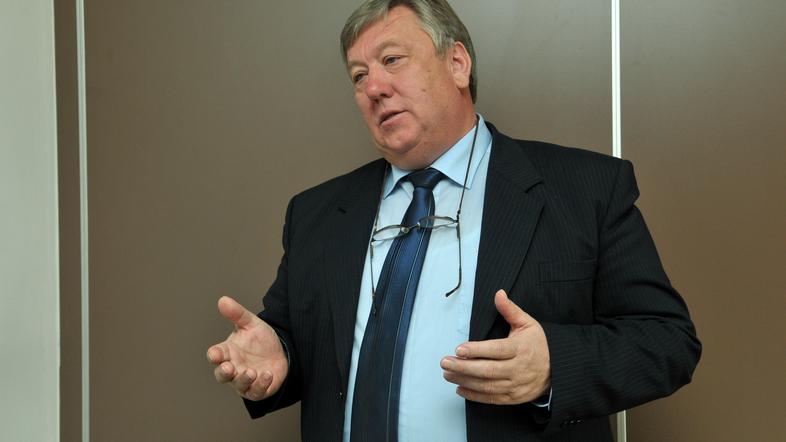Berto Menard, župan Logatca, vztraja, da ima občina blokiran račun. (Foto: Anže 