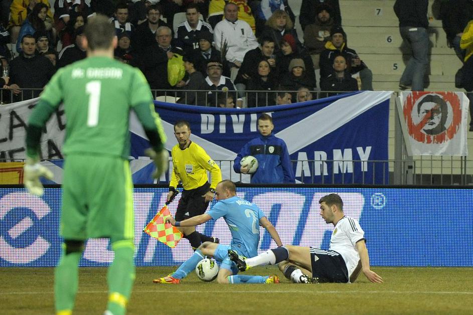 Mišo Brečko slovenska nogometna reprezentanca Slovenija Škotska