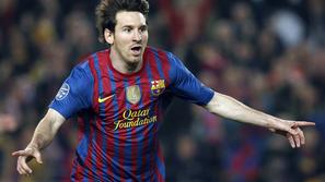 Lionel Messi Barcelona AC Milan Liga prvakov četrtfinale povratna tekma