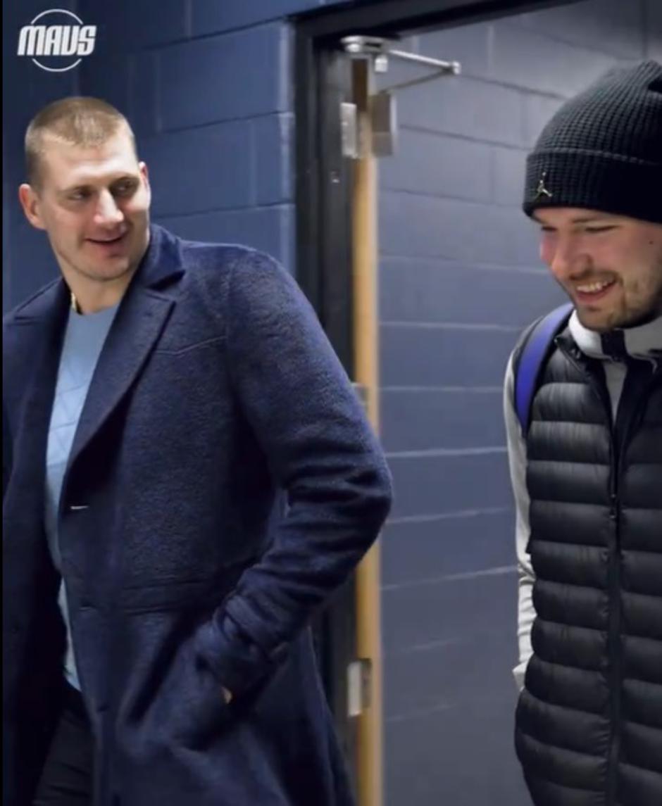 Jokić Dončić | Avtor: Print Screen 