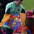 barcelona trening messi navijači