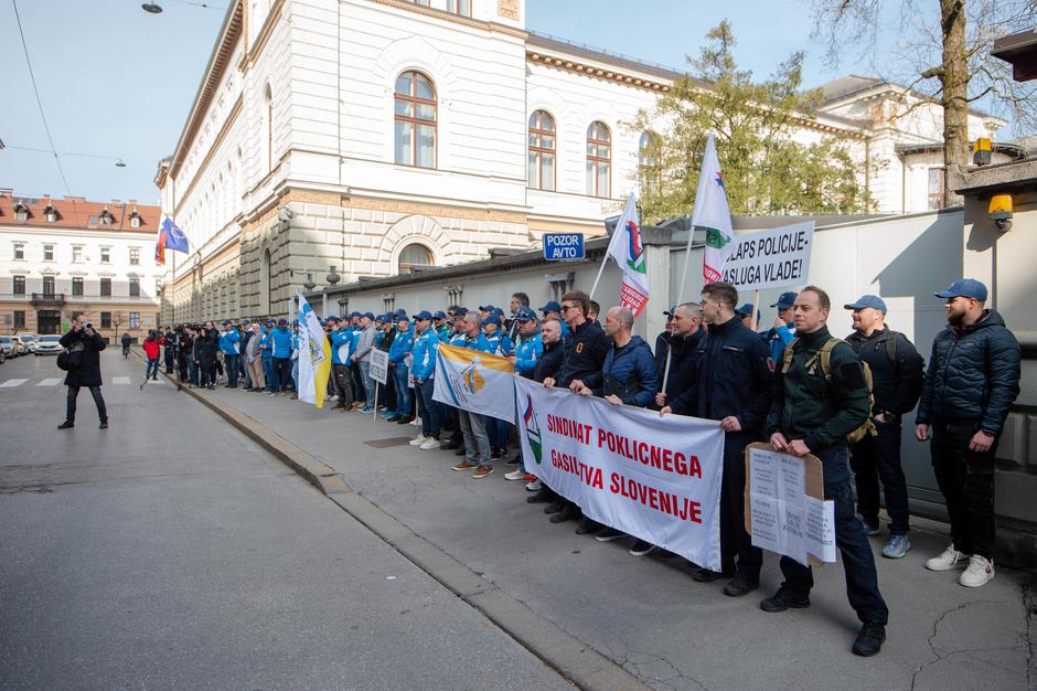 Stavka policije | Avtor: Anže Petkovšek
