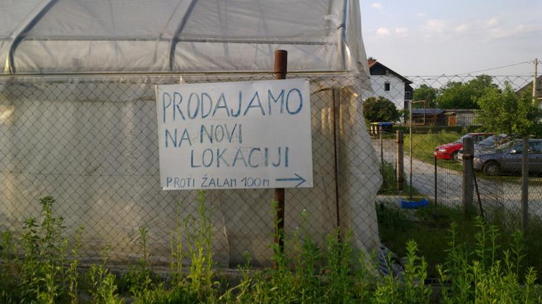 Vrtnarija Ravnikar že deluje na novi lokaciji, prav tako na Koželjevi ulici, a b