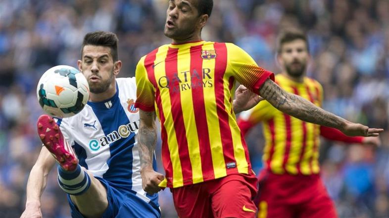 Pizzi Alves Espanyol Barcelona derbi Liga BBVA Španija prvenstvo