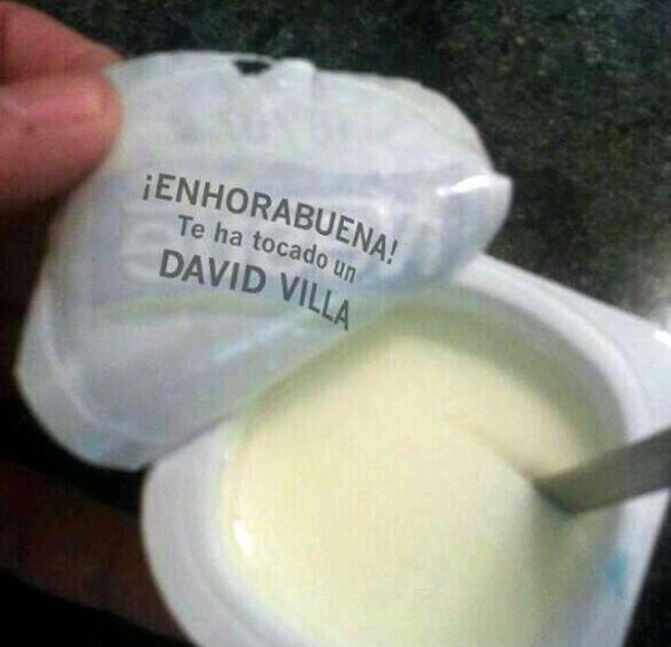 David Villa Atletico Madrid Barcelona prestop Twitter šala šale