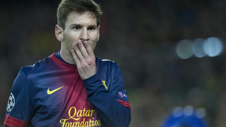 Messi Barcelona AC Milan Liga prvakov osmina finala