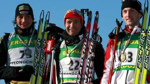 Jakov Fak in Ole Einar Bjoerndalen 2009