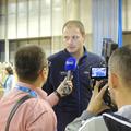 Nesterović novinar Slovenija reprezentanca EuroBasket trening pred Finsko Tivoli