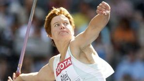 Martina Ratej je tokrat zmogla "le" 56,20 metrov. (Foto: Reuters)