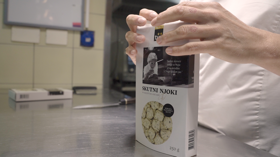 TUŠ - Skutni njoki so le prvi izdelek v vrsti, ki je plod sodelovanja Ane Roš in Tuša. | Avtor: Skutni njoki so le prvi izdelek v vrsti, ki je plod sodelovanja Ane Roš in Tuša.