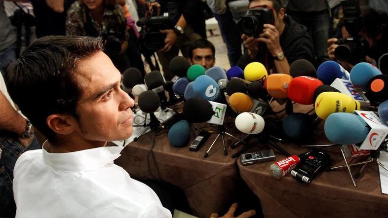 Contadorjev zagovor proti dopingu je na vse bolj majavih tleh. (Foto: Reuters)