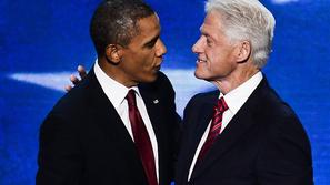 Barack Obama in Bill Clinton