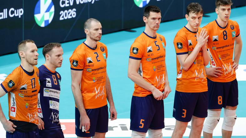 odbojka ACH Volley Ljubljana - Piacenza