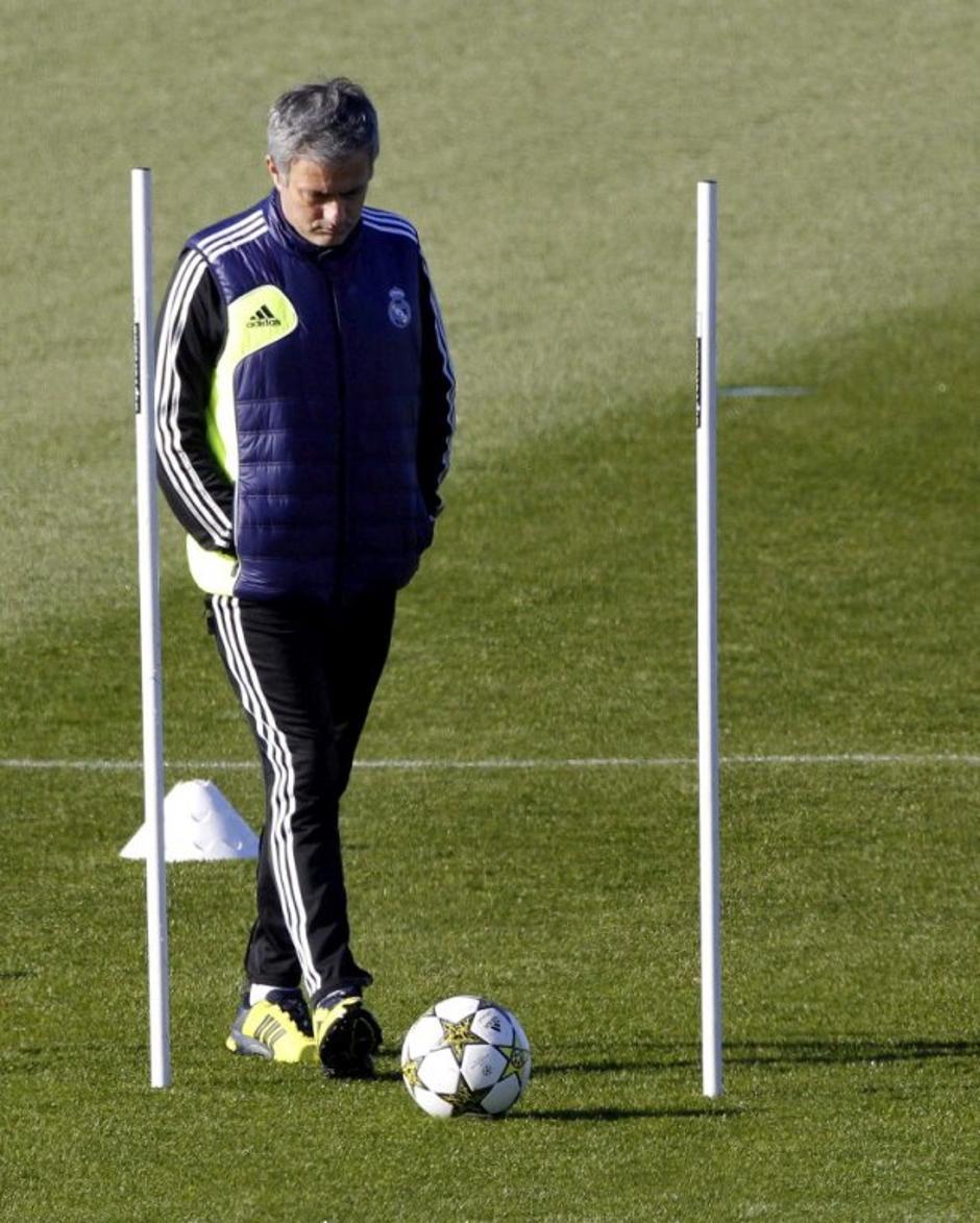 Mourinho Real Madrid Ajax Liga prvakov trening | Avtor: EPA