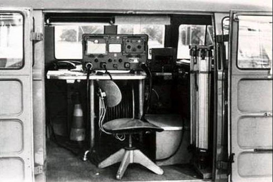 VW transporter, radar