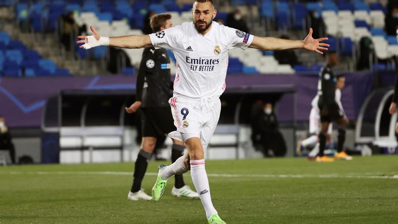 Karim Benzema Real Madrid Borussia Mönchengladbach