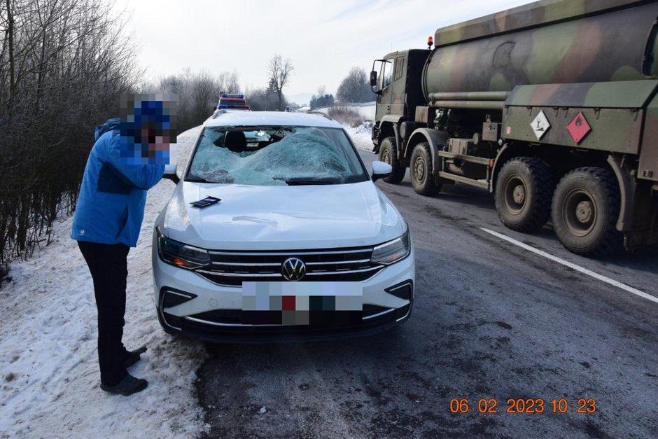 Padajoči led | Avtor: Slovaška policija