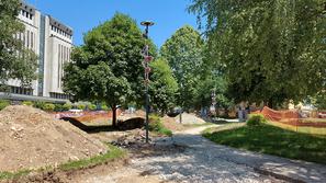 Obnova parka La Ciotat v Kranju