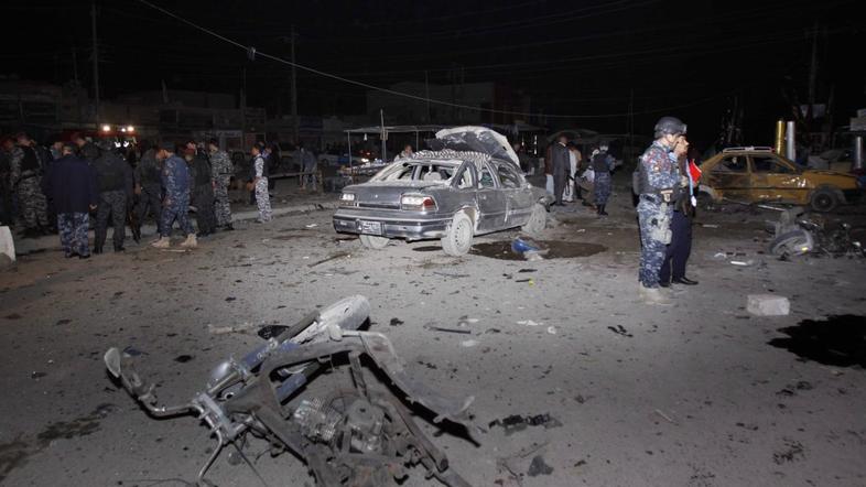Teroristični napad v Basri novembra 2011.
