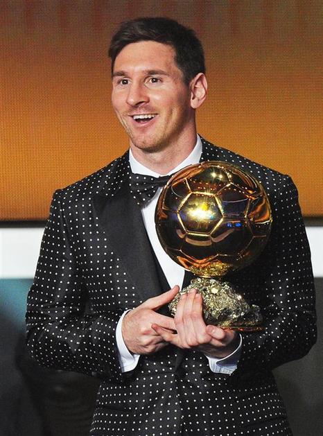 Messi zlata žoga Zürich podelitev prireditev nagrada FIFA
