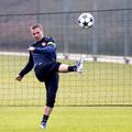 Podolski Arsenal Bayern trening Liga prvakov osmina finala