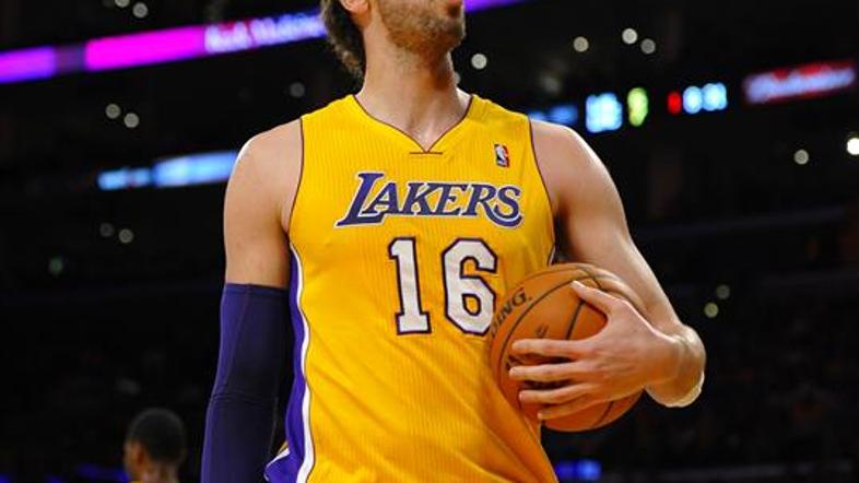 Gasol Los Angeles Lakers Clippers mestni derbi NBA