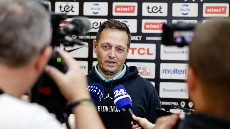 eurobasket 2025, trening slovenska košarkarska reprezentanca, aleksander sekulić