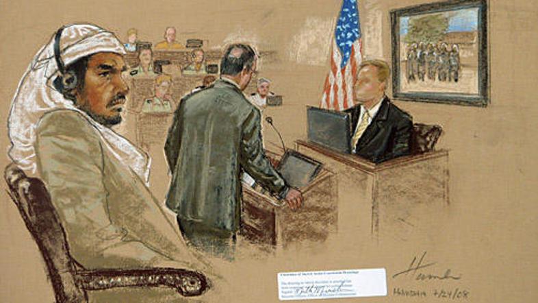 Salimu Hamdanu zaradi podpiranja terorizma grozi, da bo preostanek življenja pre