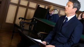 Slovenija 24.03.2014 Marko Jaklic, sojenje, ljubljansko okrozno sodisce; foto:Sa