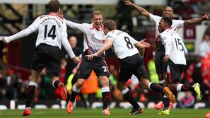 Gerrard Henderson West Ham United Liverpool Premier League Anglija liga prvenstv