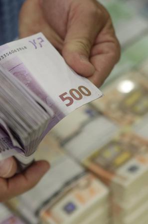 denar, euro, bankovci