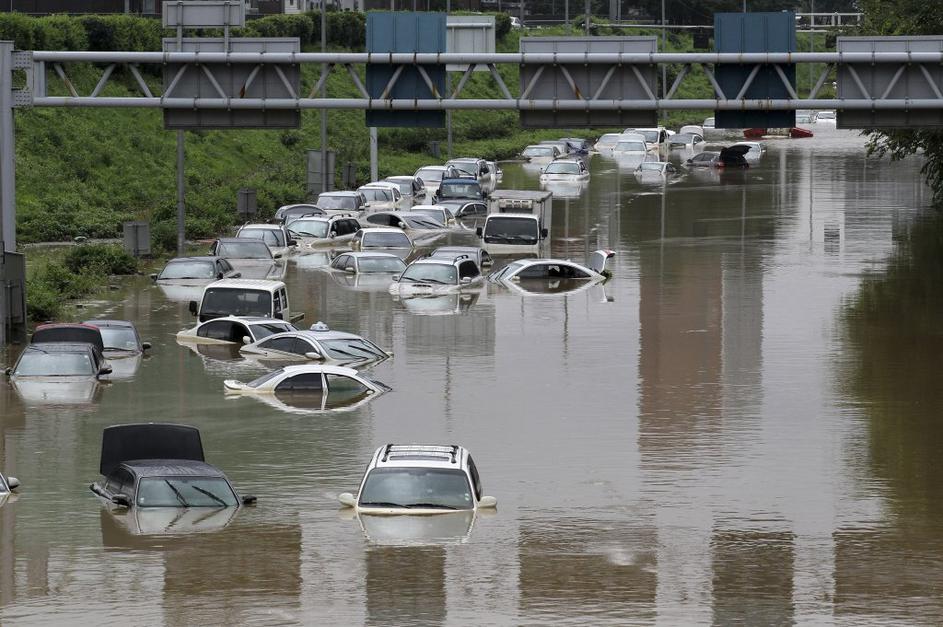 južna koreja, poplave