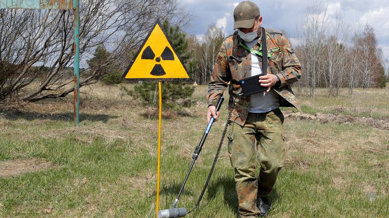 Černobil Geigerjev števec