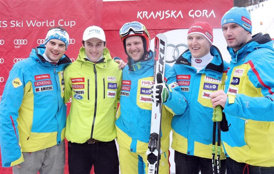 Jerman Šporn Perko slovo Kranjska Gora slalom pokal Vitranc svetovni pokal alpsk | Avtor: Saša Despot