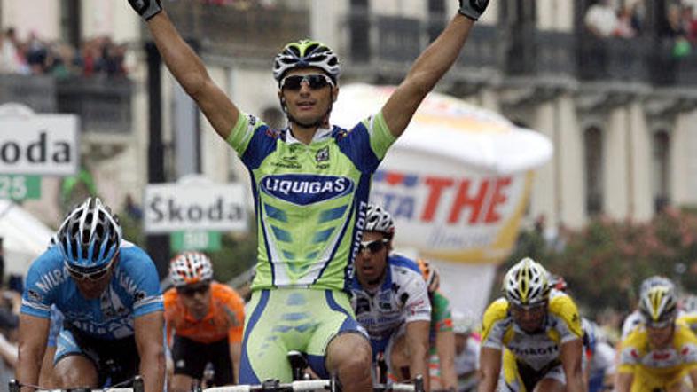 Daniele Bennati je premagal izkušenega Zabla.