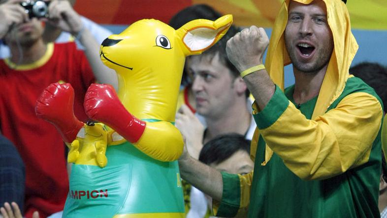 Avstralski boksarski kenguru ostaja. (Foto: EPA)