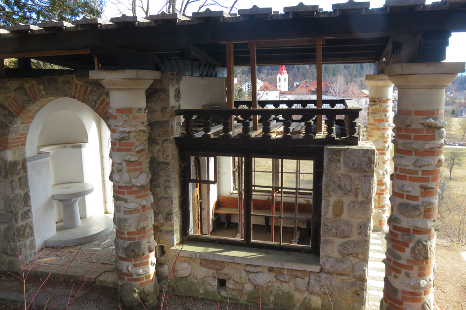 Jožamurka, Begunje na Gorenjskem, paviljon, Jože Plečnik