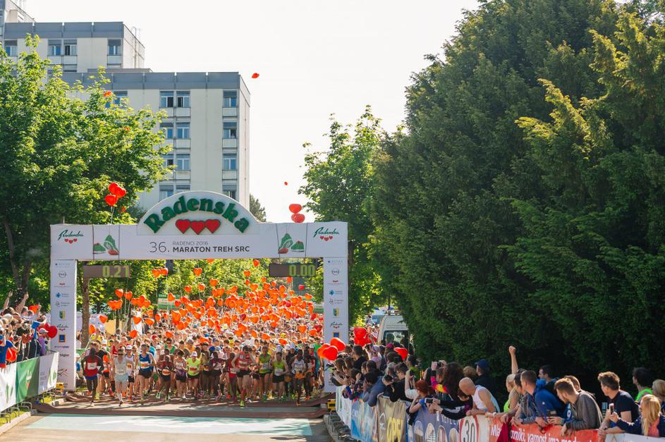 Maraton treh src v Radencih