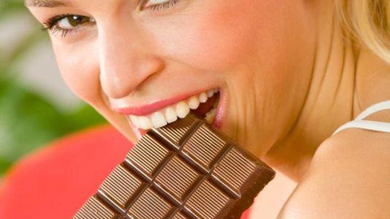 Kadar vas prime močna želja po čokoladi, si privoščite tisto s 70-odstotnim dele